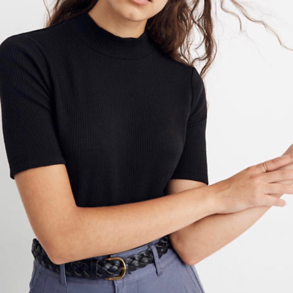 Brand new Madewell ribbed mock turtleneck